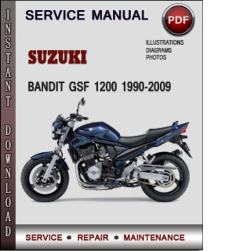 Suzuki Gsf Bandit 250 1991 Service Manual